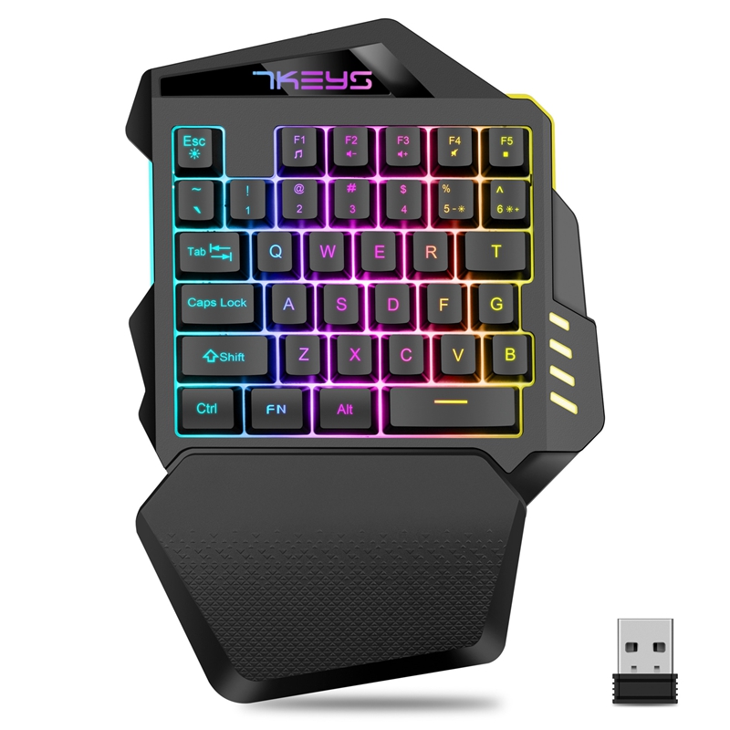 Gamwing RGB Backlit One Handed - Gaming Keyboard Half 评论和价格