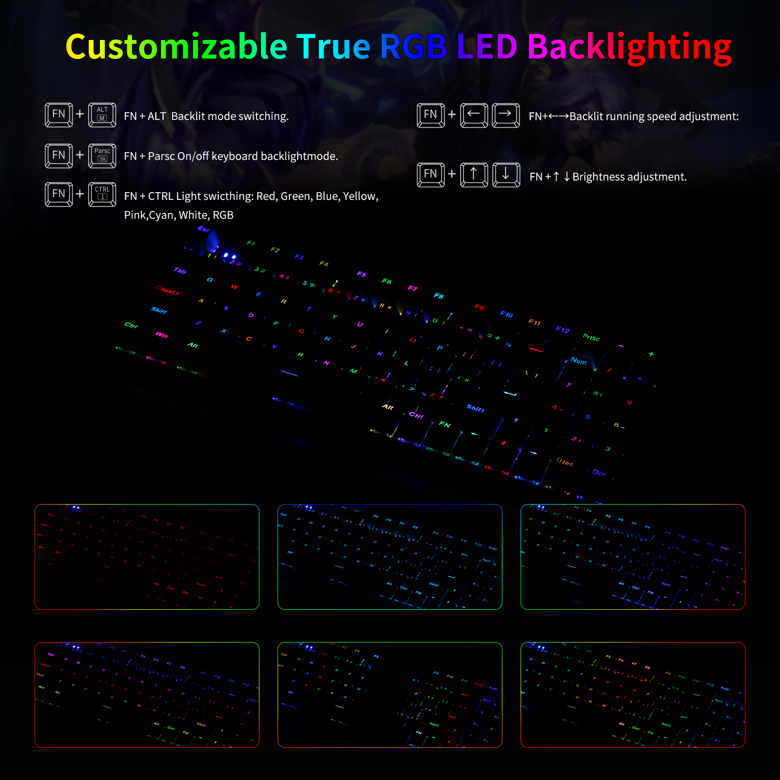 E-YOOSO Z-19 Mechanical Gaming - Gaming Keyboard E Yooso 评论和价格