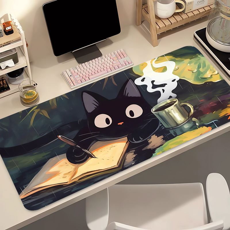 Kawaii Black Cat Silicone Soft - Gaming Keyboard Tactile 评论和价格