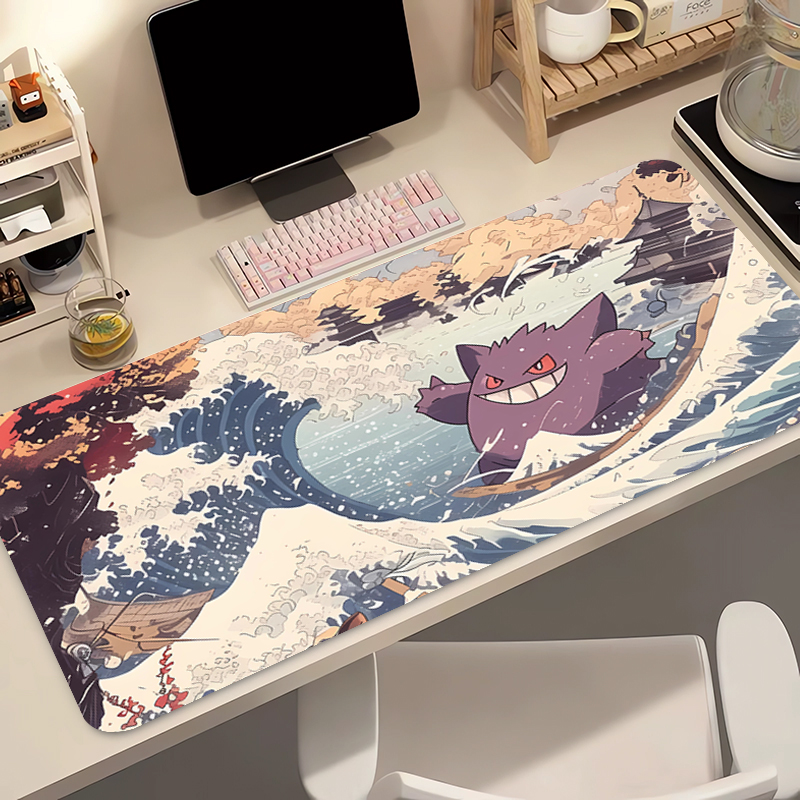 Anime Mouse Pad 90x40cm Pokemo - Gaming Keyboard Easy To Clean 评论和价格