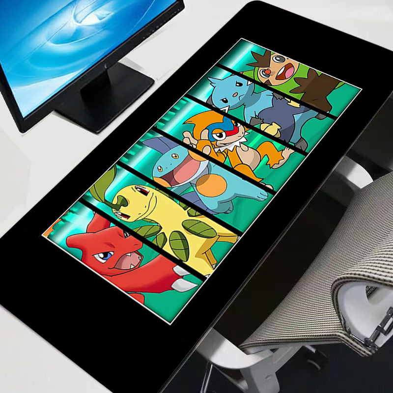 Mouse Pad Gamers Pokemon Pikac - Gaming Keyboard Theme 评论和价格
