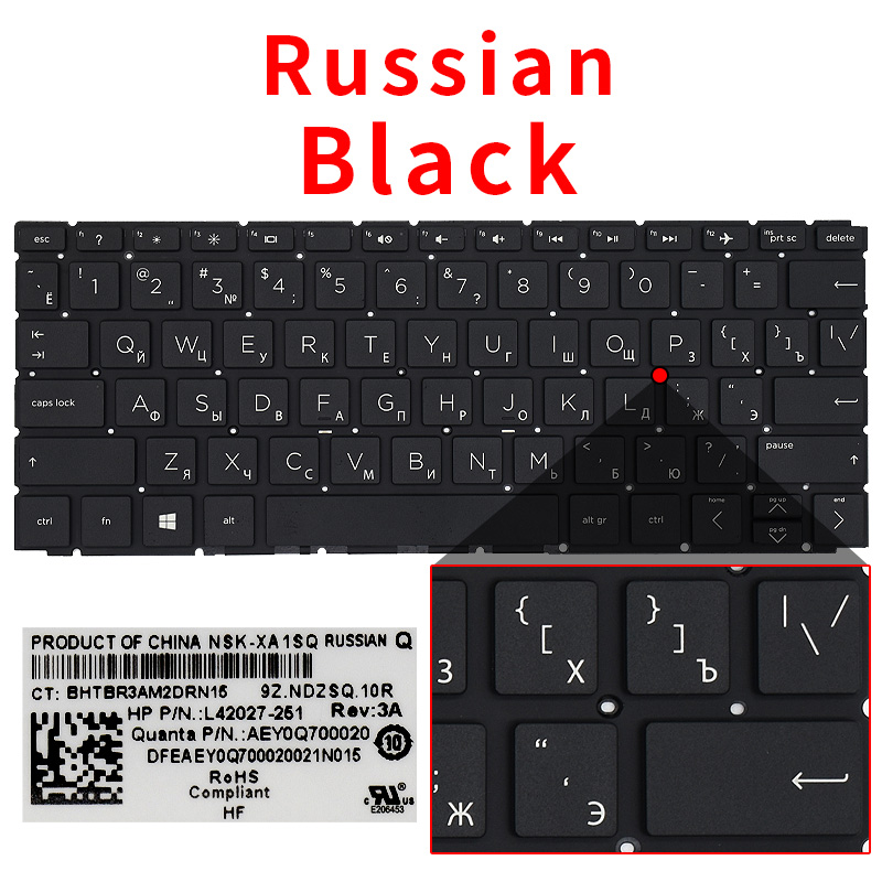 US New Laptop Keyboard for HP  - Gaming Keyboard E Yooso 评论和价格