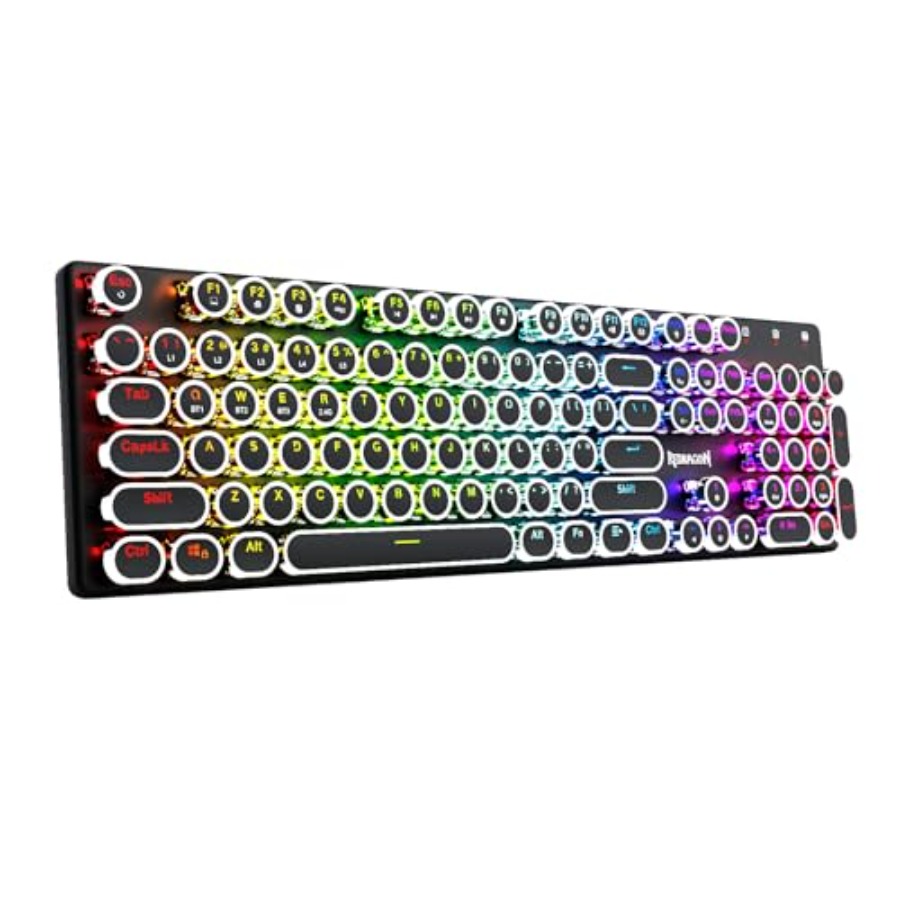 K710 Wireless Typewriter Style - Keyboard Gaming Blue Switch 评论和价格